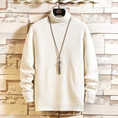 Minimalist Turtleneck Sweater – Soft Knit Winter Pullover