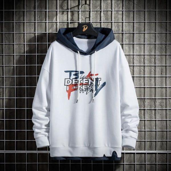 Graphic Print Casual Hoodie – Streetwear Pullover in Multiple Colors