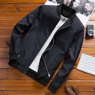 Minimalist Bomber Jacket – Lightweight Casual Streetwear