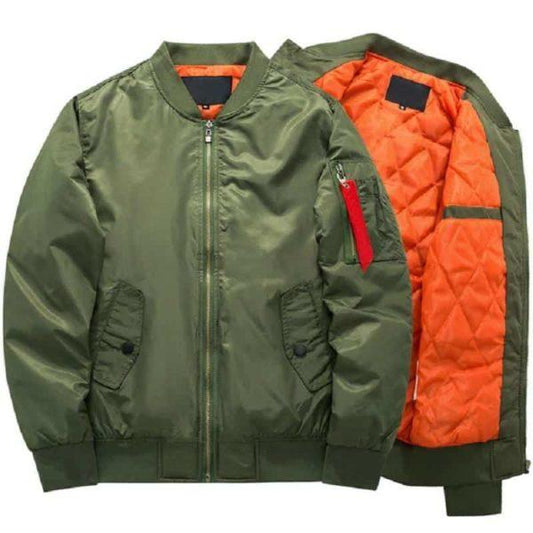 MA-1 Bomber Jacket – Classic Army Green Flight Jacket
