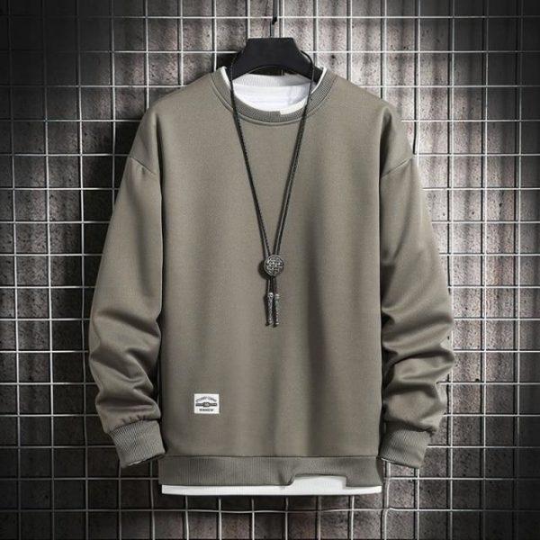 Minimalist Casual Crewneck Sweatshirt – Soft Winter Pullover