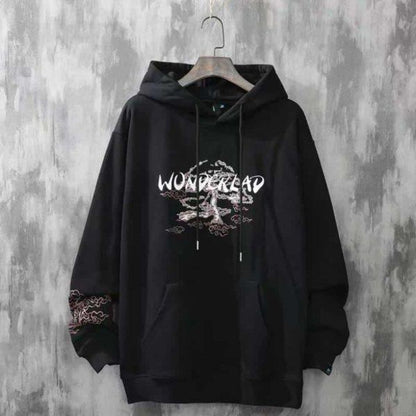 Wonderland Graphic Hoodie – Japanese Art Streetwear Pullover