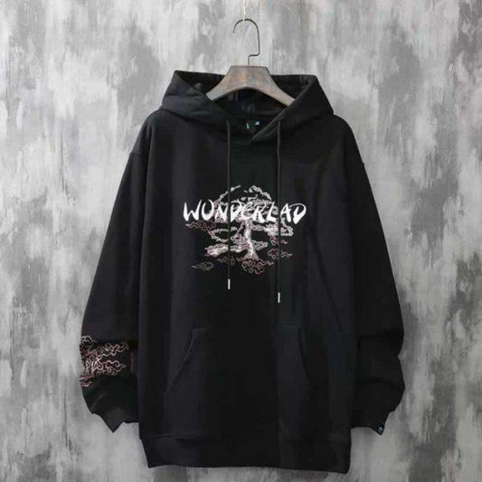 Wonderland Graphic Hoodie – Japanese Art Streetwear Pullover